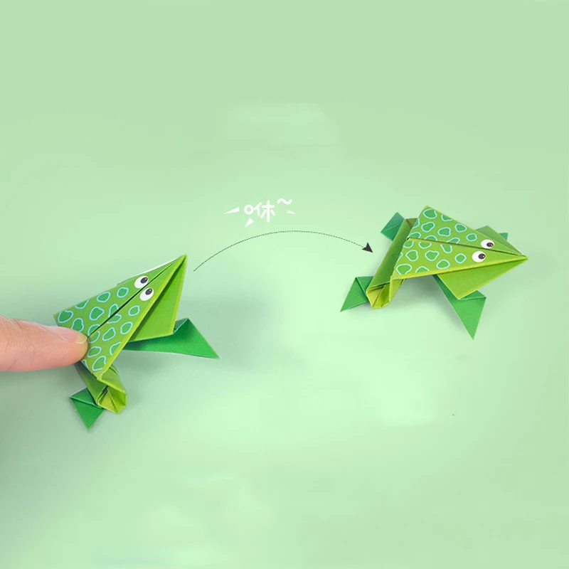 

54Pcs/Set Baby Craft Toys Cartoon Animal Origami Paper Cutting Book Kids Paper Cut Puzzle Early Learning Educational Toys Gifts