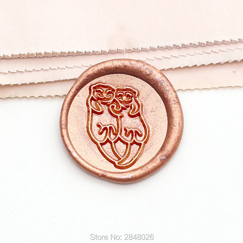 Печать для морской выдры печать воска с животными Фотопечать морских подарков