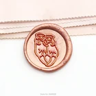 Печать для морской выдры, печать для воска с животными, Фотопечать для морских подарков, праздничный подарок,