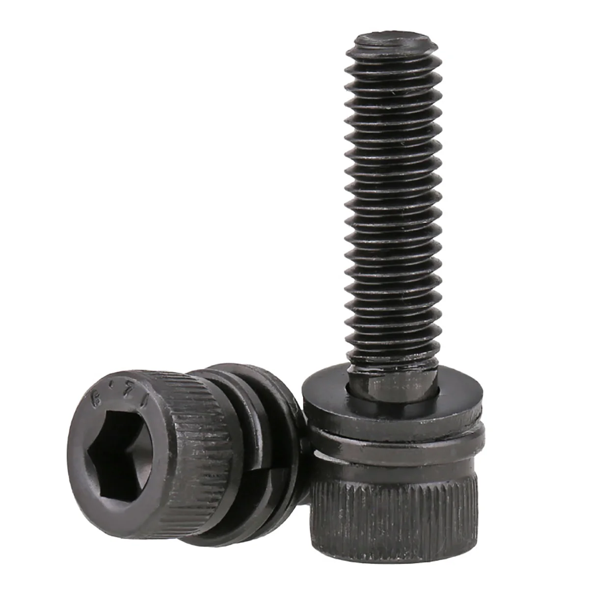 Черные высокопрочные шестигранные болты класса 12 9 винты с шестигранным