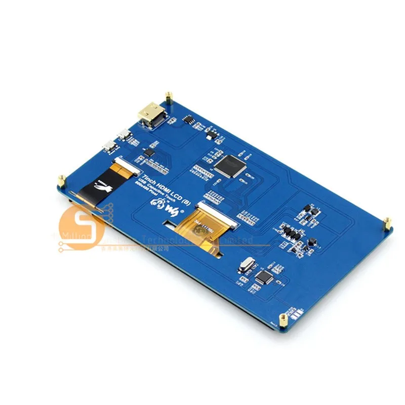 7 дюймов Raspberry pi 2/3 ЖК дисплей сенсорный экран HDMI (B) поддерживает различные