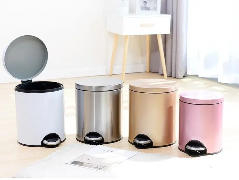 Reciclaje Trashcan мешок для мусора Basurero De Banheiro Habitacion Papelera Cocina педаль Lixeira Cubo Basura корзина для мусора
