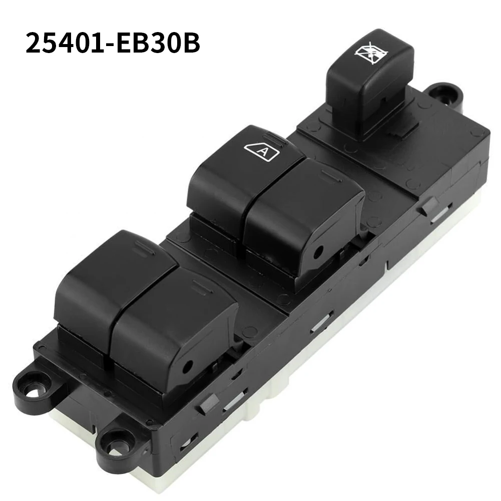 Кнопка переключения стеклоподъемника для Nissan Navara D40 Pathfinder R51 Qashqai J10 25401-EB30B 25401EB30B -