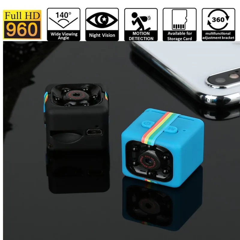 Новая мини камера sq11 с HD датчиком и ночным видением видеокамера