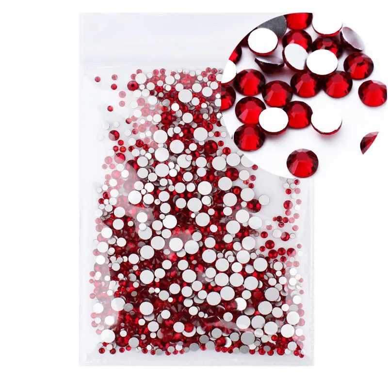 Горячая ss4 ss20 микс Размеры смесь цветов 1000 шт./упак. Стразы не для горячей фиксации