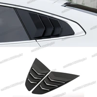 carbon fiber car window rear triangle lover shutter for volkswagen vw arteon 2017 2018 2019 2020 2021 2022 accessories r line