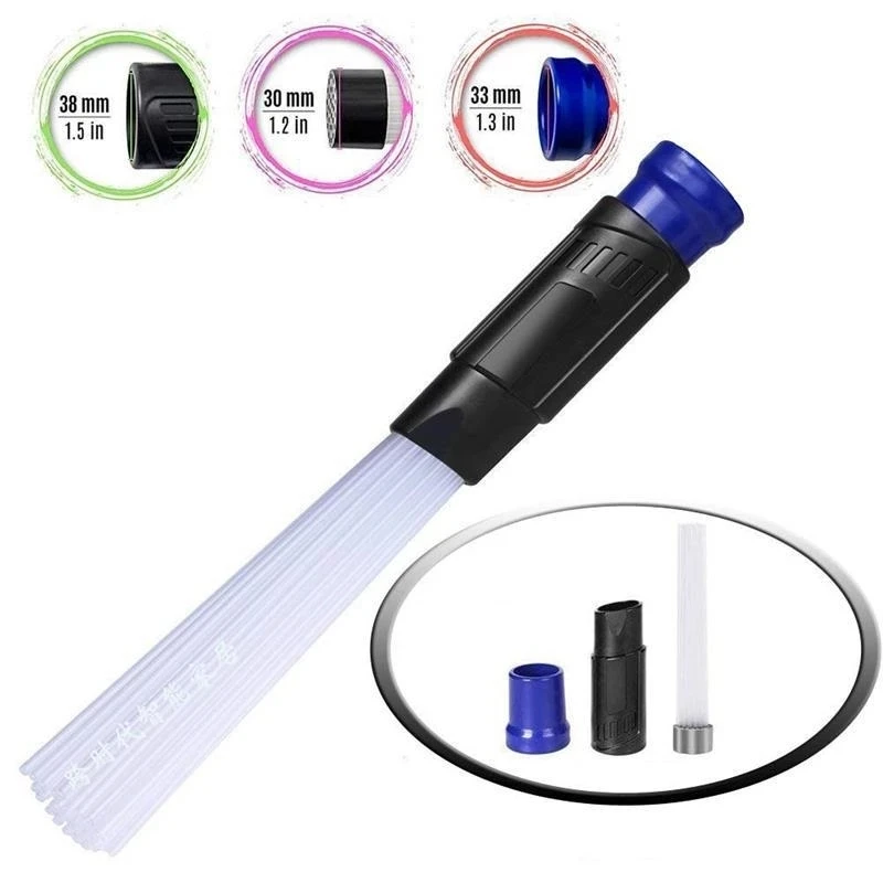 Multifunction Vacuum Cleaner Straw Tubes Dust Dirt Brush Remover Portable Universal Vacuum Attachment Household Clean Tools
