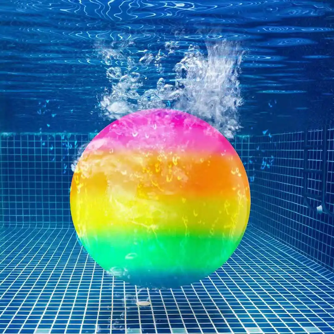 Шарик для арбуза подводный шар наполненный водой надувной пляжный мяч подводная