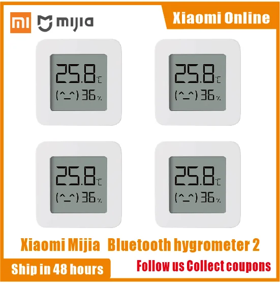 Беспроводной термометр Xiaomi Mijia с Bluetooth умный электрический цифровой датчиком