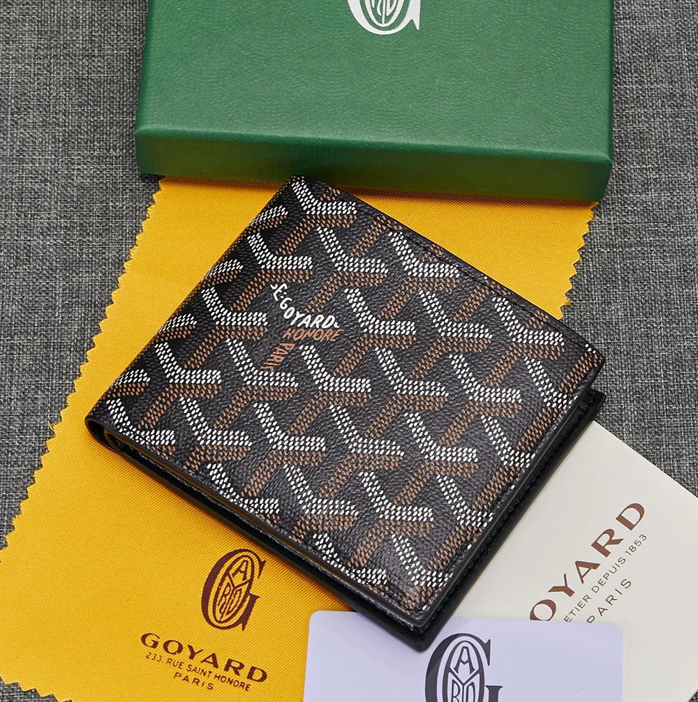 

2020 new wallet fashion casual designer brand short multi-card slot coin purse