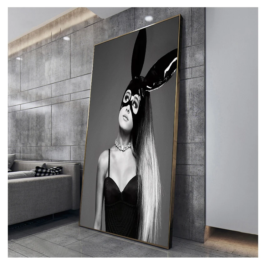 Черно-Белая настенная Картина на холсте картина украшение обои для гостиной