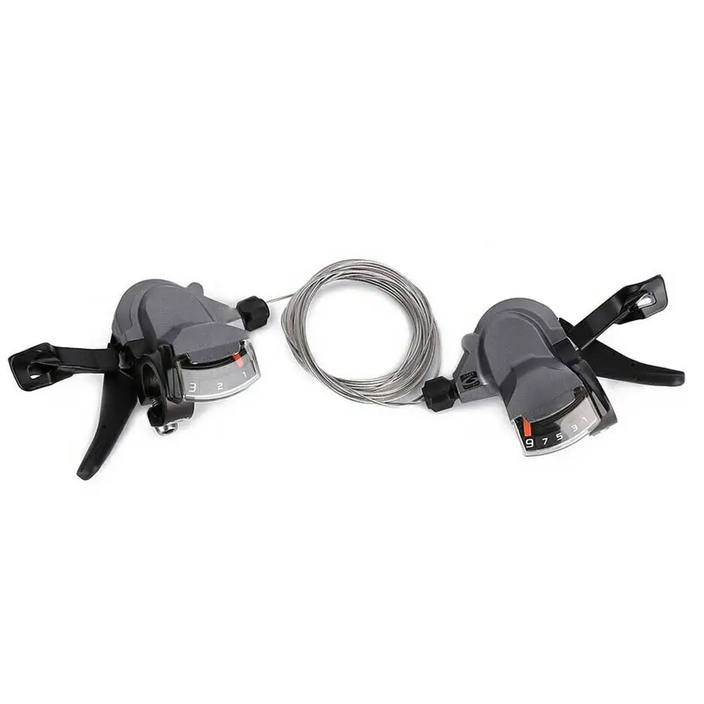 

2pcs M4000 Bicycle Derailleurs Shift Lever 3 x 9 27 Speed MTB Mountain Bike Folding Bicycle Shifter SL-M4000 Cycling Accessories