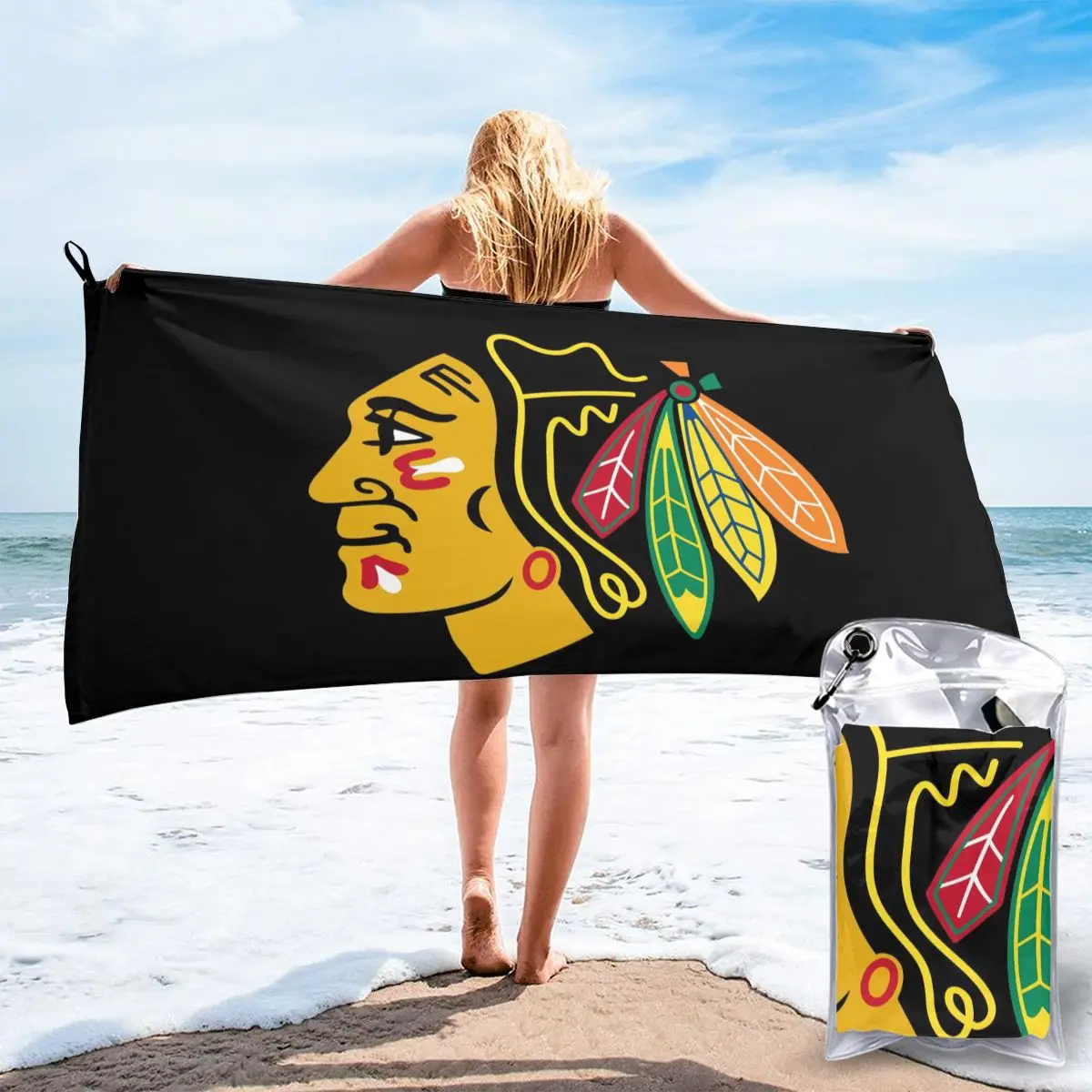 Blackhawk Чикаго хоккейная команда ɵxl футболка весна для женщин 2021 бренд низкая