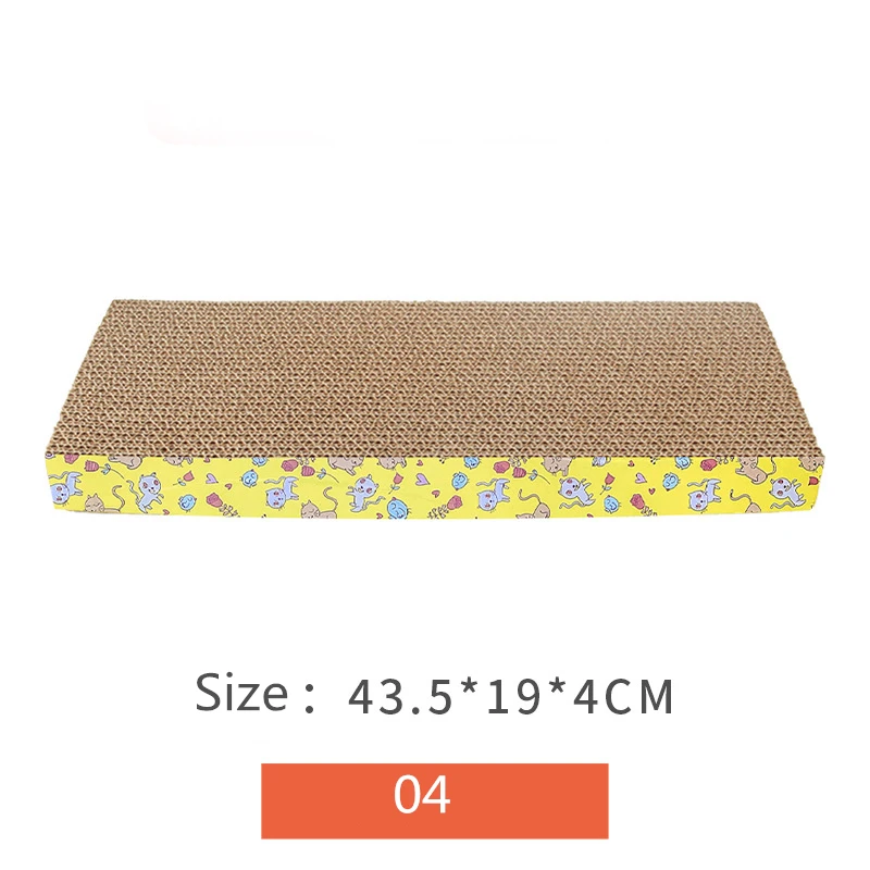 

New Sofa Design Big Pet Cat Scratching Corrugated Board Grinding Claw Plate Paper Pad Cat Toy Climbing Frame Scraper Mat Cat Toy