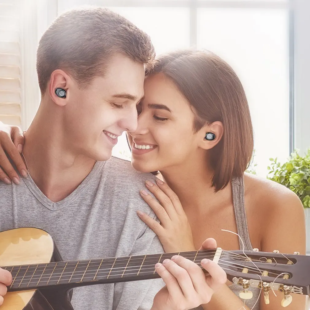 

F9 Wireless Headset Touch Headset Digital Display Headset Bilateral Call Headset Large Battery Compartment Earhead