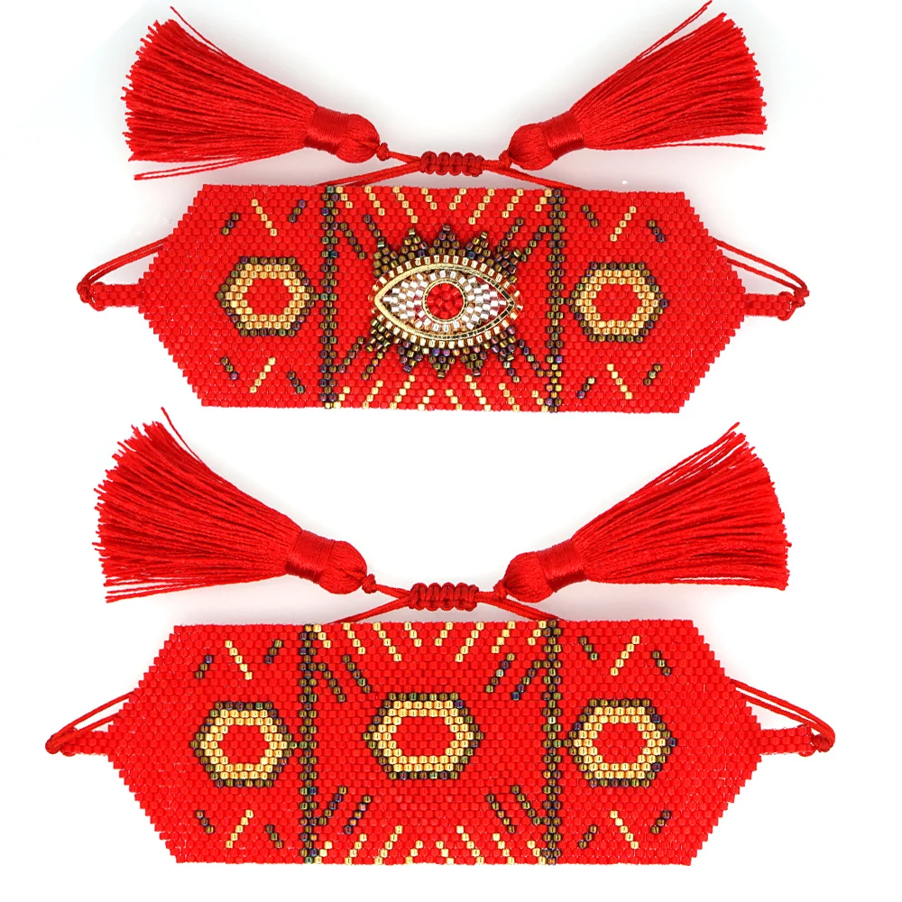 Go2boho мексиканский браслет для женщин Pulseras Mujer Moda 2020 Миюки ювелирные изделия