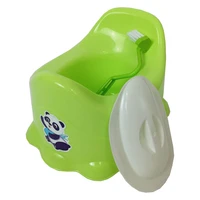 3 colors portable panda potty toilet training boys girls chair easy cleaning urinal stool pot seat wc green pink closet pan