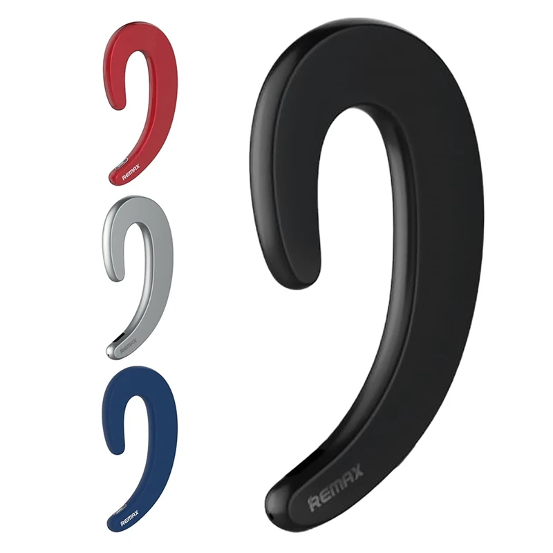 

Беспроводная Bluetooth-гарнитура REMAX с ушным крючком, Спортивная стереогарнитура Bluetooth 4,1, бизнес мини-гарнитура Bluetooth