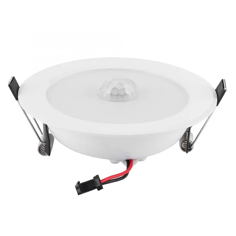 Светодиодный светильник 7 Вт 5 круглый встраиваемый Точечный инфракрасный датчик