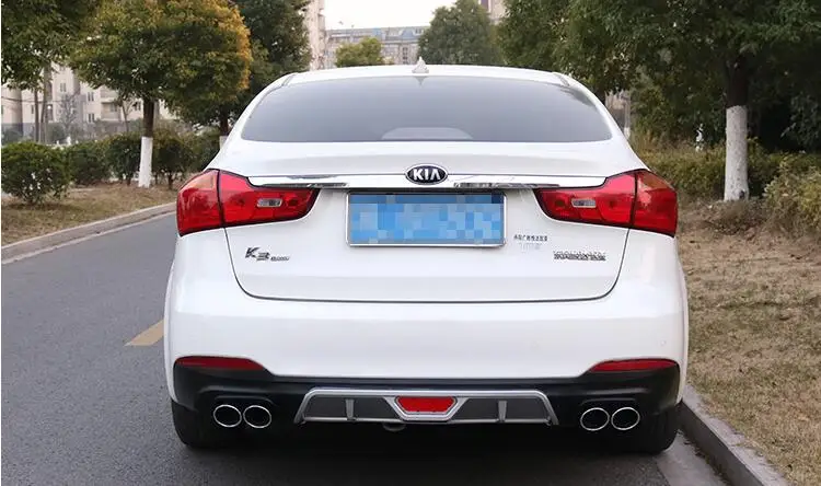 Задний спойлер для Kia Forte задний переднего бампера K3 ABS 2013-2015 | Автомобили и