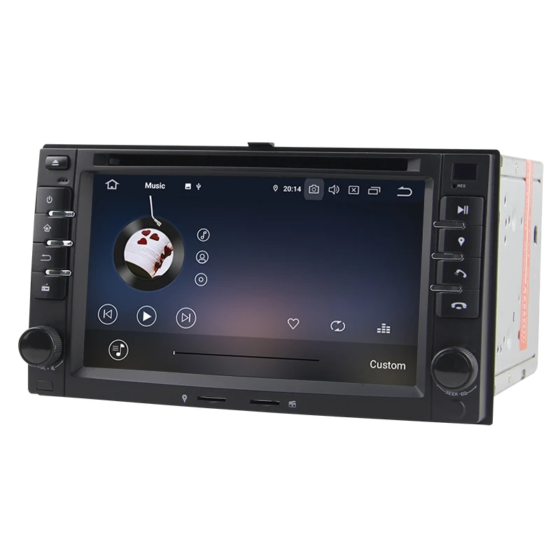 Автомобильный радиоприемник 6 2 дюйма 2Din Android10 DVD плеер для Kia SORENTO MAGENTIS SPORTAGE MORNING CEED