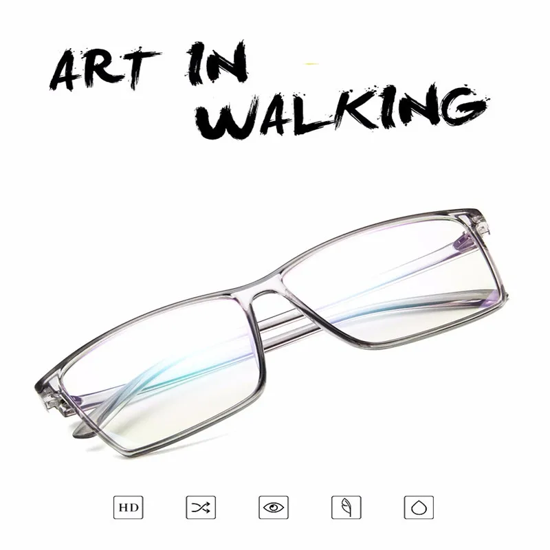 Модные Дизайнерские мужские очки оптические оправы Женские квадратные оправа