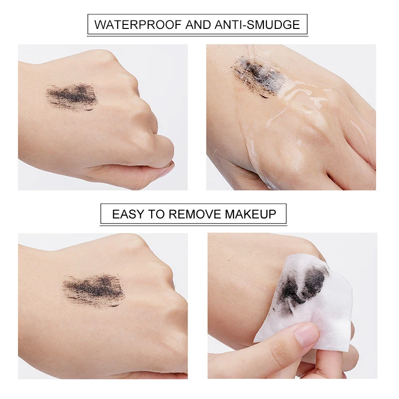 Тушь для ресниц 3D тушь макияж чернила гель натуральные волокна Водостойкая