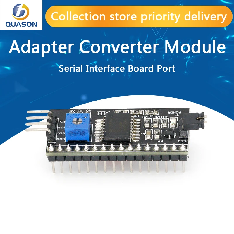IIC I2C TWI Φ 1602 2004 LCD плата адаптера ЖК-дисплея модуль преобразователя PCF8574 |