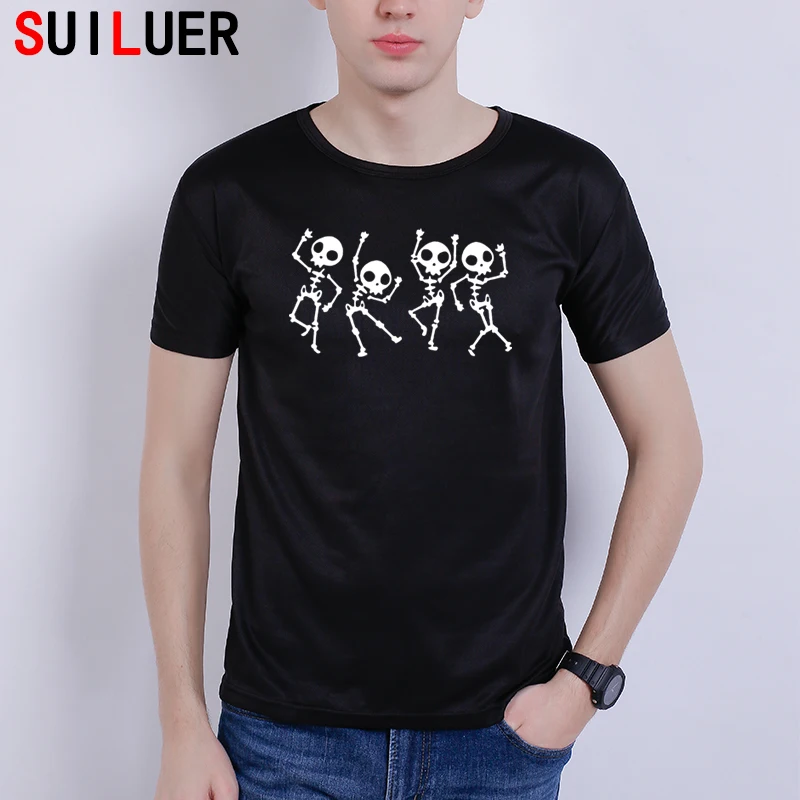 

Skeleton Halloween T Shirt Men Women Skull Punk Rock Graphic Tee Shirt Femme Cool UnisexTshirt Top Kawaii Camisetas Mujer