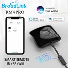 Пульт дистанционного управления Broadlink RM4 Pro, универсальный инфракрасный датчик управления для умного дома, Wi-Fi, Aqara, работает с Alexa