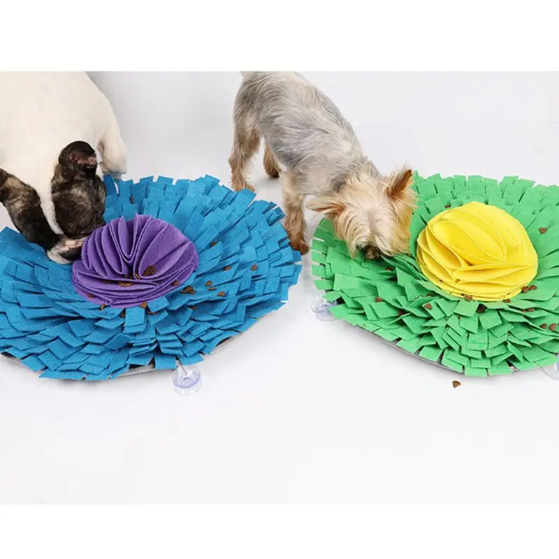 Собака нюхательный коврик для IQ кормления профессиональной подготовки Еда