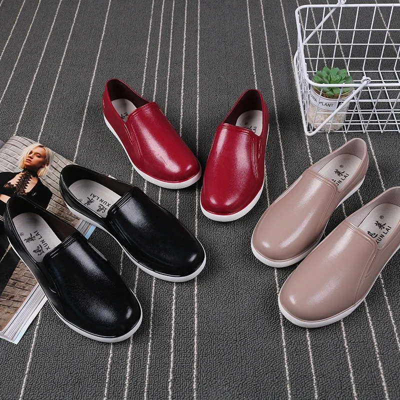 Women Rain Boots Waterproof Shoes Unisex Outdoor Garden Kitchen Lady Smart Girl's Car Washing erf56 |