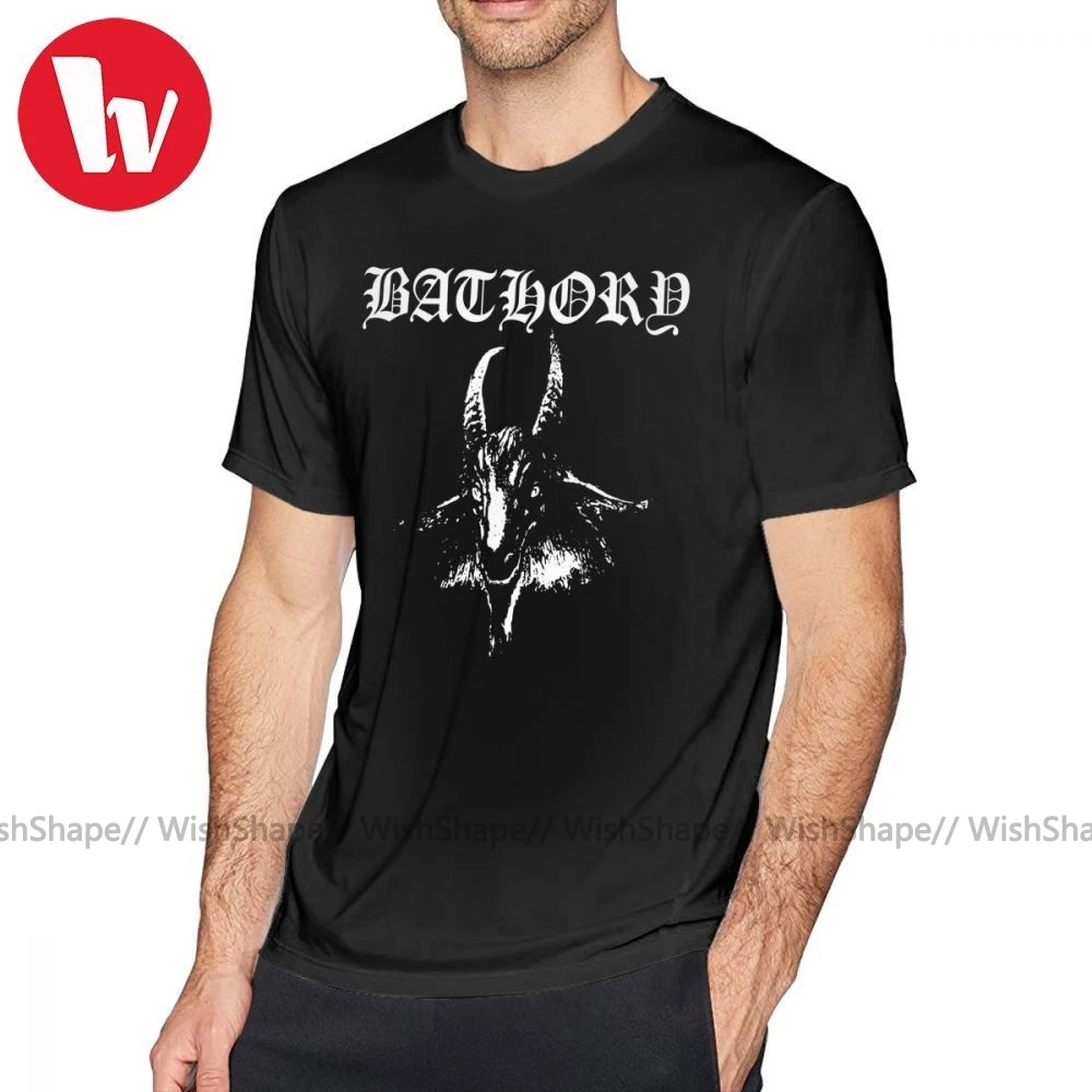 Футболка Darkthrone Bathory футболка с коротким рукавом 100% хлопок забавная уличная