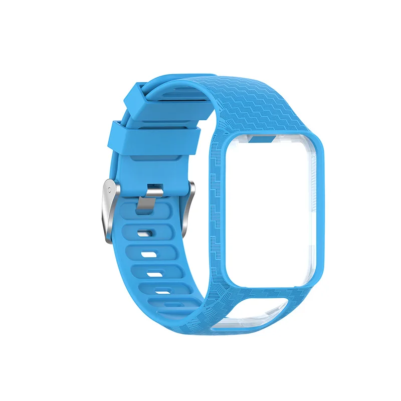 D11871 Силиконовые часы наручные ремешок браслет для TomTom Runner 2 3/Гольфист 2/Spark 3 - Цвет: D11871