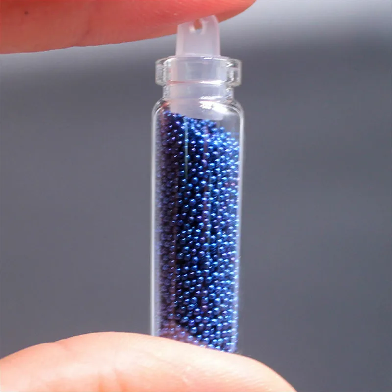 1 шт. голубые стеклянные бусины игрушки для макияжа детский лак девочек на водной