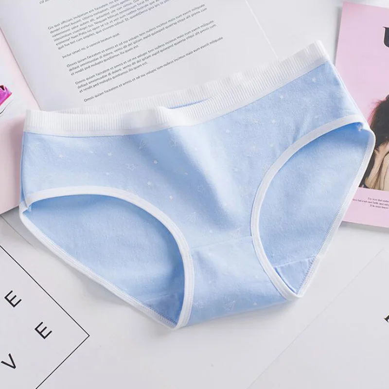 Трусики для подростков с принтом воздушных шаров 2019 трусы девочек удобные