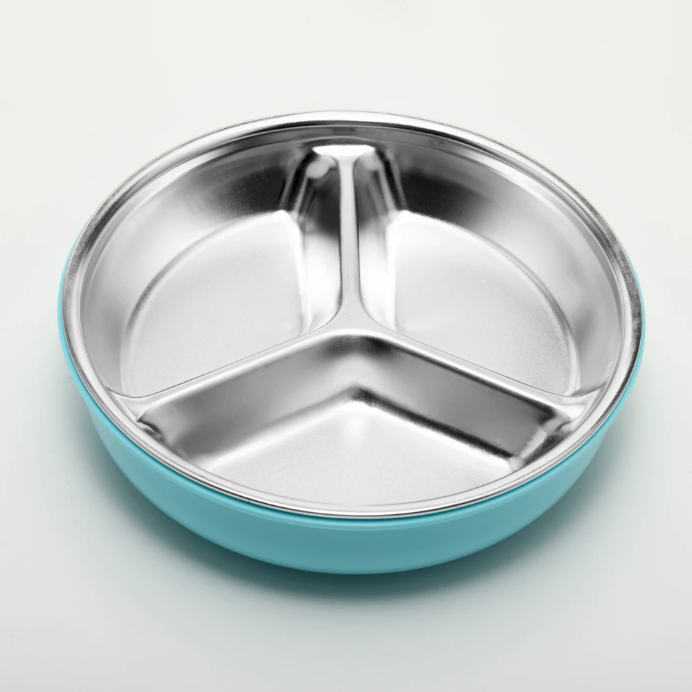 LUCF Еда уровень Милая обезьяна дизайн сохраняет тепло мода дети чаша съемный ужин