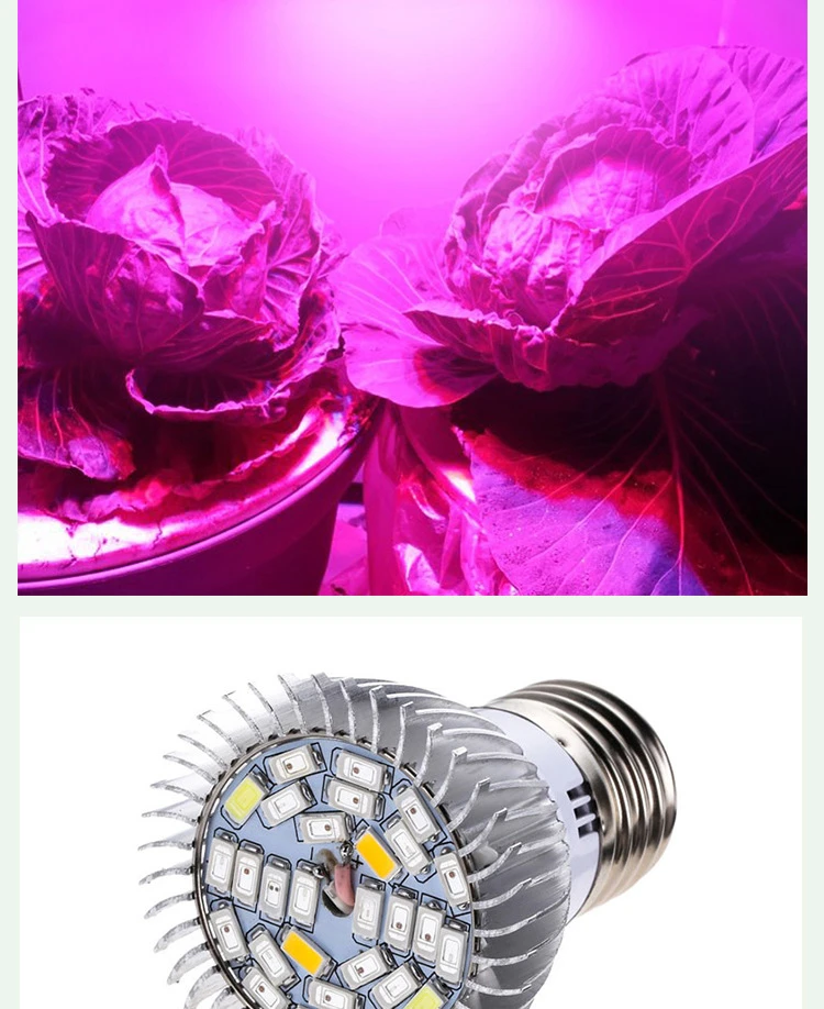 

Flower Surface 28LED Plant Lamp Indoor Plant Growth Flower Vegetable Flower Growth Potted Supplementary Lamp