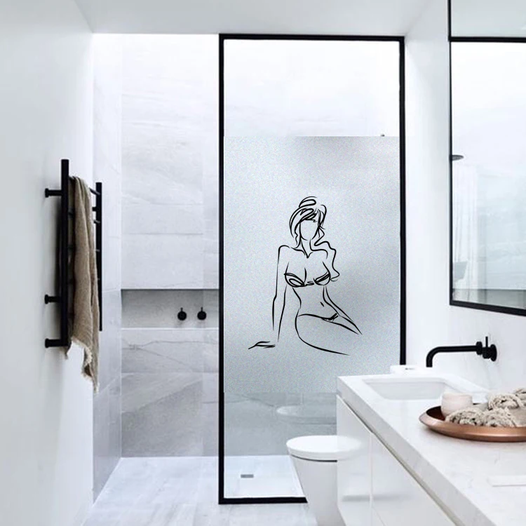 Статическая наклейка из стекла на заказ абстрактная Домашняя Декоративная