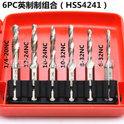 

12pcs M3-M10 Silver & Gold Drill Bits HSS Metric Taps 1/4" Hex Shank Drill Bits Set for Drilling Tapping Cutting Soft Metal