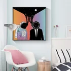Абстрактный Космос астронавт робот Картина на холсте постеры и печать на стене в стиле поп картины для гостиной спальни домашний декор