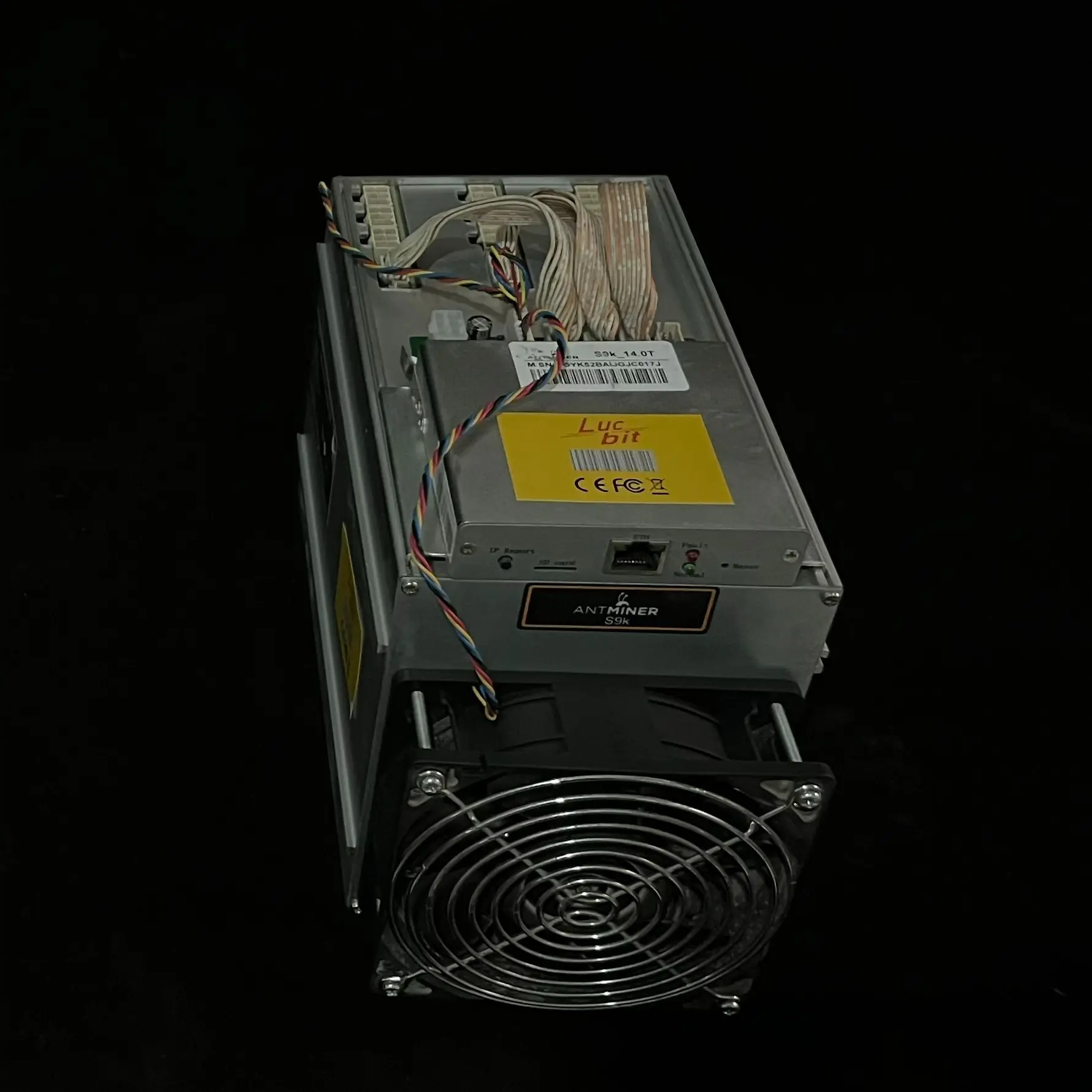 LUCBIT Asic Miner Antminer S9K 13.5TH 14Th/s с блоком питания Биткоин б/у Bitmain Blackchain майнеры BTC такие