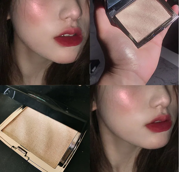 Glow Kit хайлайтер макияж Мерцающий Порошок хайлайтер палитра база осветитель изюминка лица Контур Золотой бронзатор
