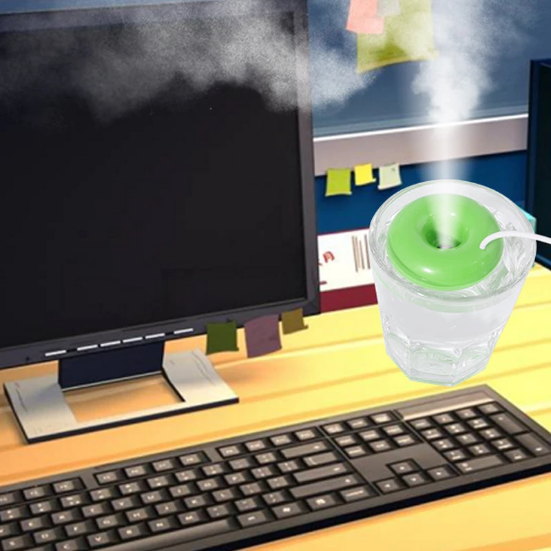 Usb домашнего офиса Настольный мини увлажнитель воздуха портативный очиститель