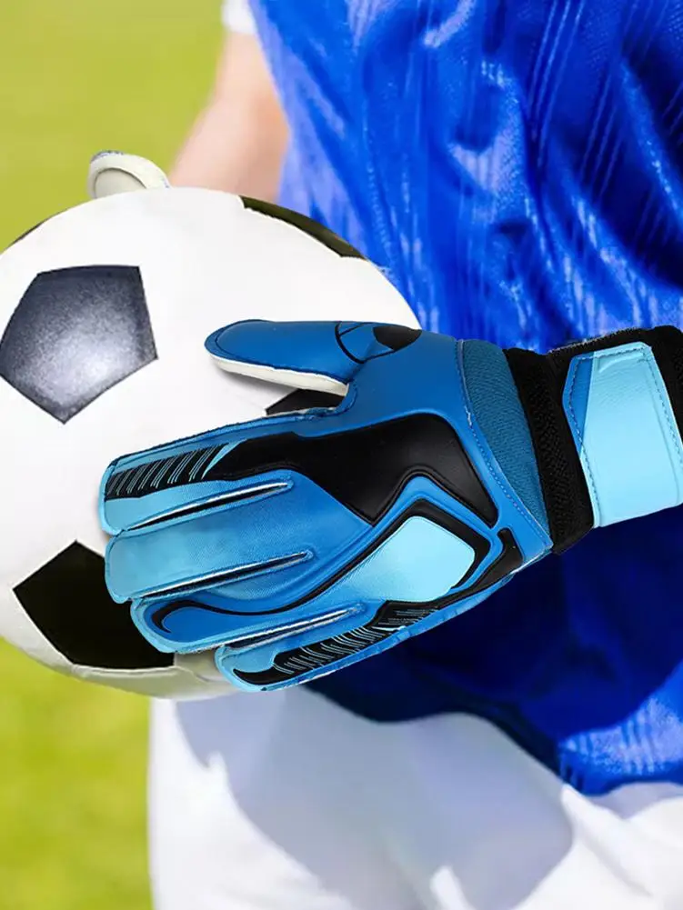 

Special Protective Gear For Schools Kids Junior Goalkeeper Gloves Boys And Girls Training Gloves With Non-Slip Latex Design Ligh