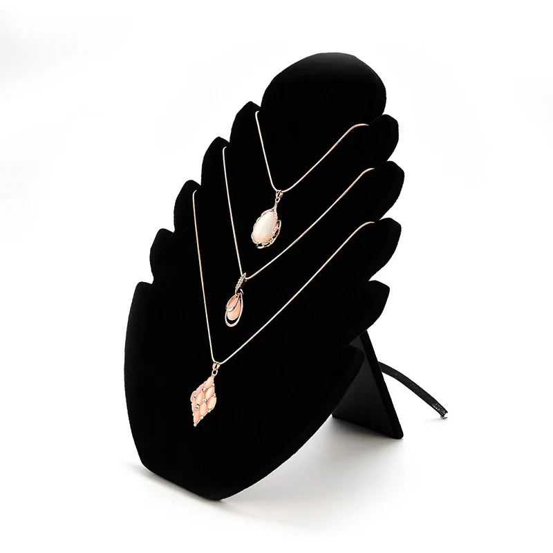 Ожерелье ювелирные изделия цепочка с подвеской Дисплей держатель Стенд Бархат