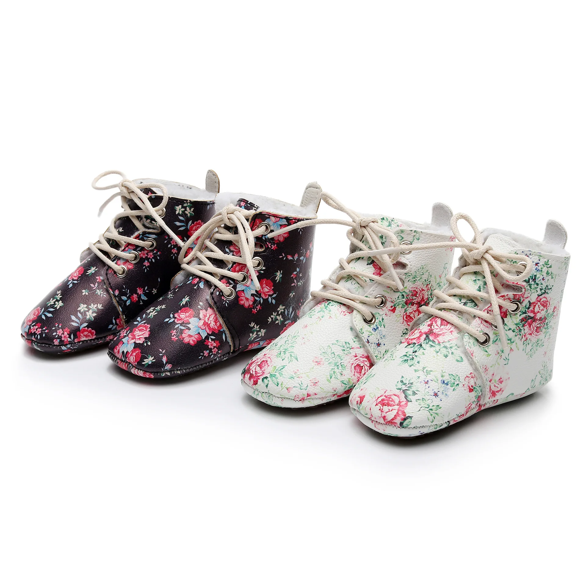 2019 новые зимние хлопковые ботинки в британском стиле обувь для новорожденных