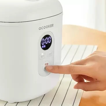 Xiaomi O плита Мини рисоварка 1.2л одна кнопка быстро вскипятить энергосберегающие каши Детские продукты антипригарное дно легкая чистка