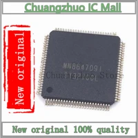 100pcslot mn8647091 qfp100 smd ic chip new original