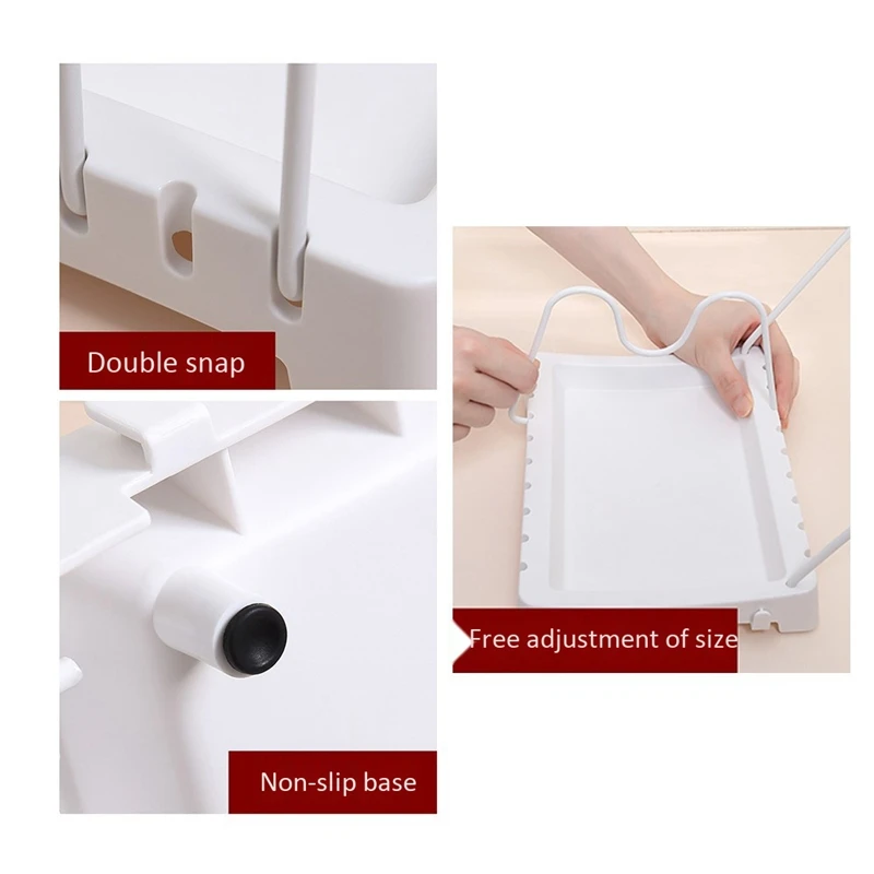 

Pot Lid Holder Lid Organizer Multifunctional Cookware Chopping Board